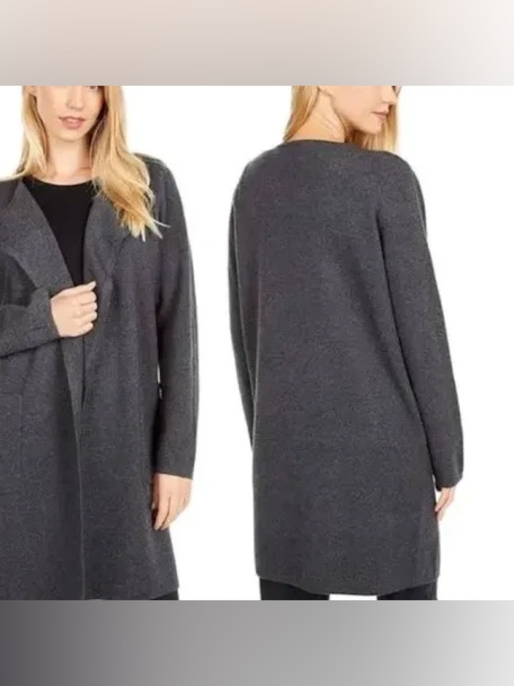 J. Crew XS Charcoal Juliette Cardigan